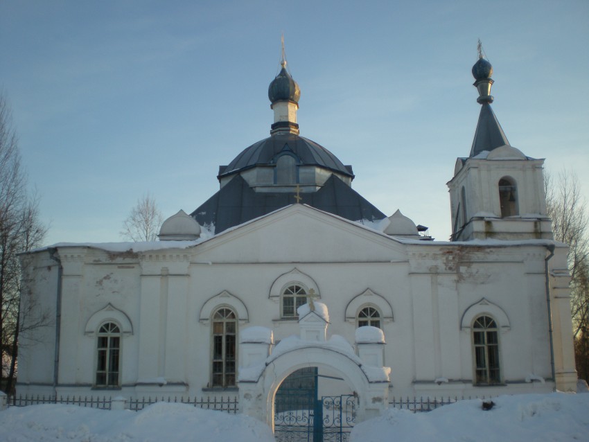 Церковь Покрова Пресвятой Богородицы, Покровское (Фировский район, Тверская область). фасады