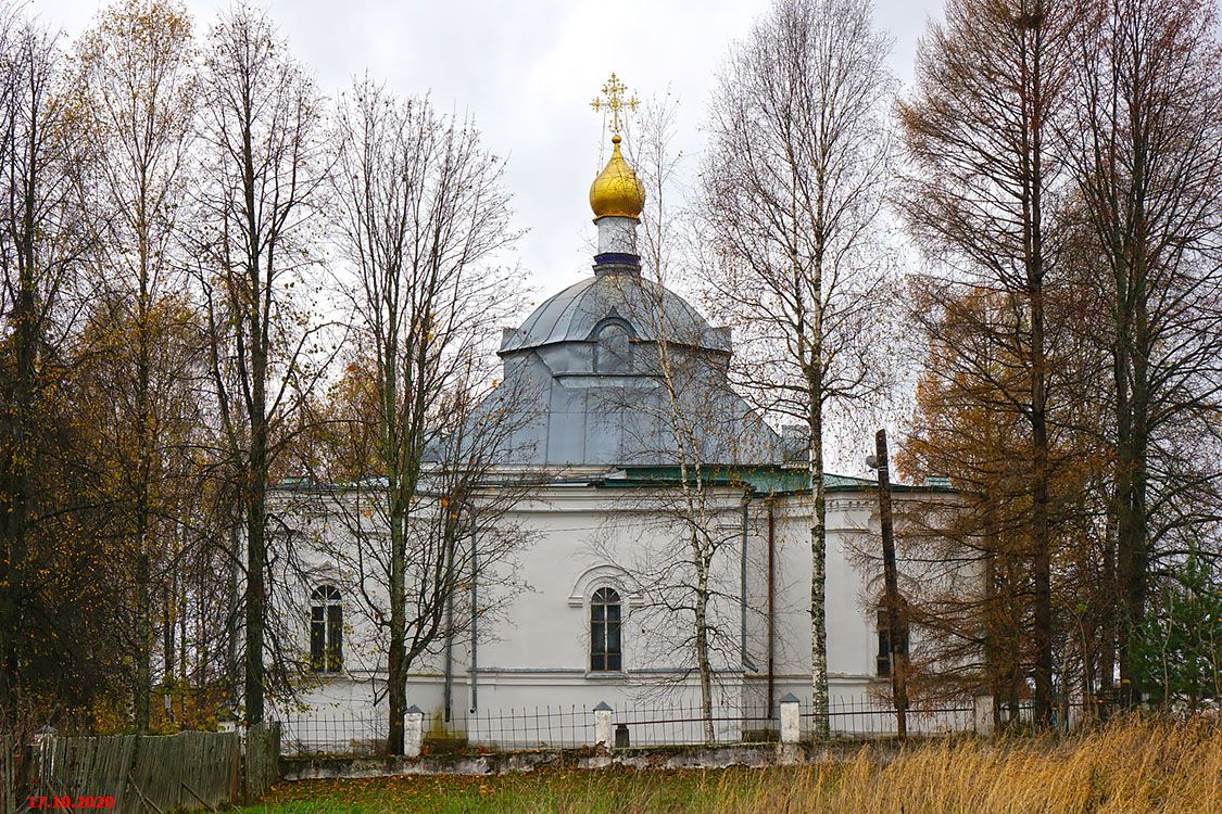 Церковь Покрова Пресвятой Богородицы, Покровское (Фировский район, Тверская область). фасады