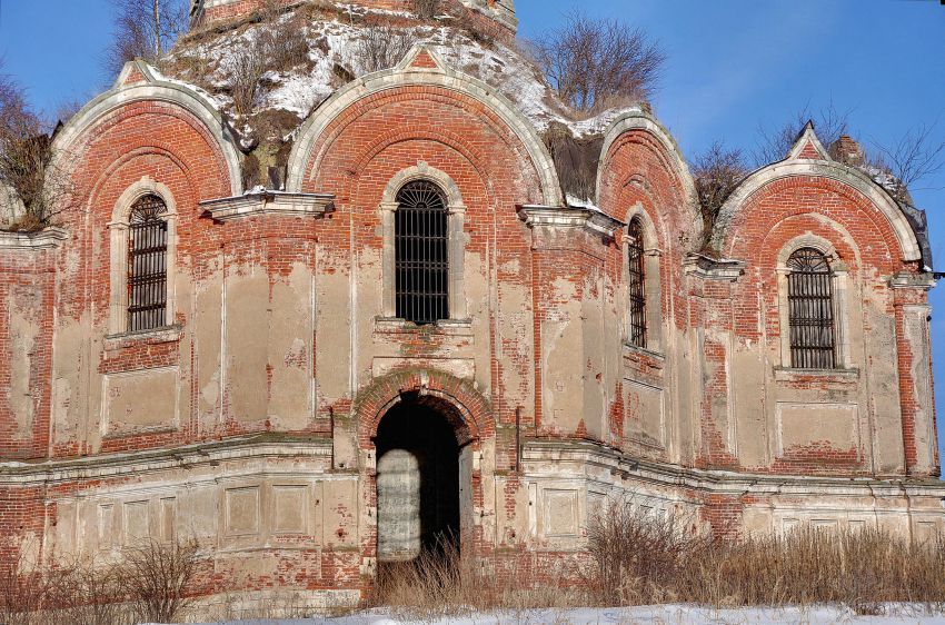 Гурьево-Воскресенское. Церковь Николая Чудотворца. архитектурные детали