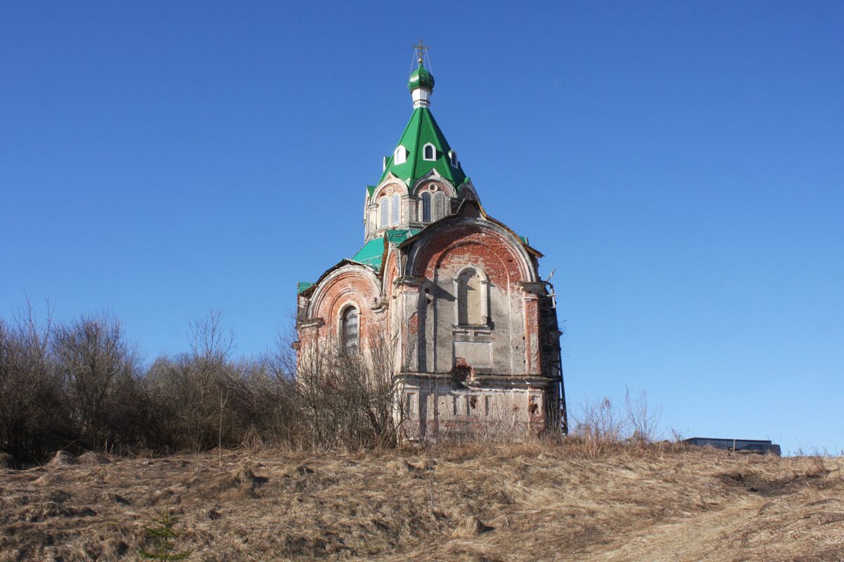 Церковь Николая Чудотворца, Гурьево-Воскресенское (Старицкий район, Тверская область). фасады
