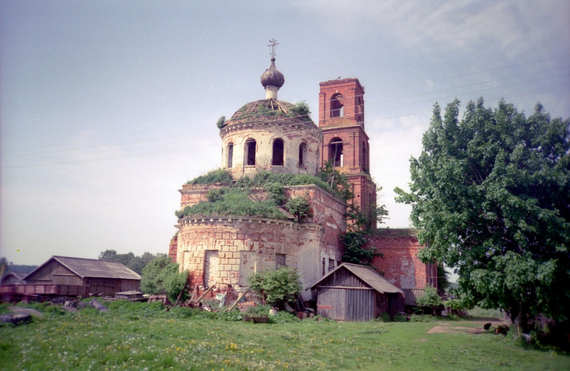 Церковь Иоанна Предтечи, Романово (Старицкий район, Тверская область). фасады