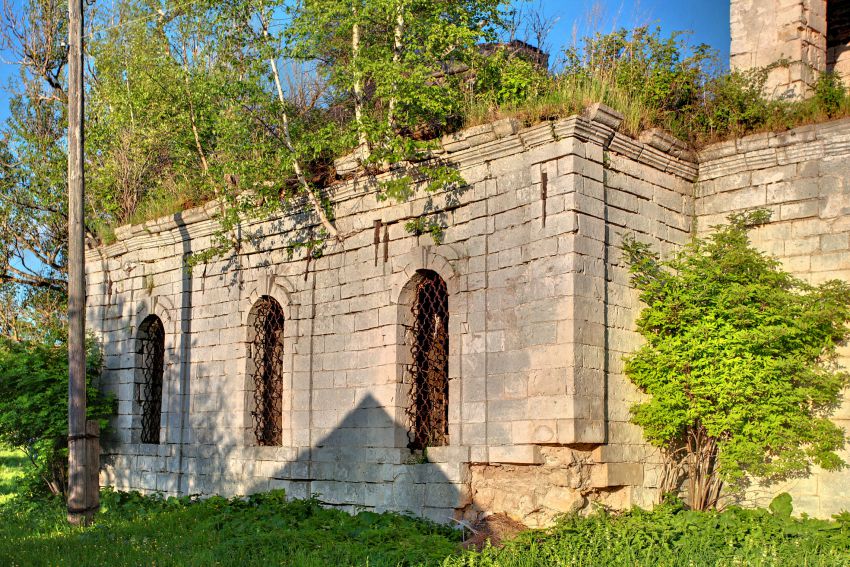 Церковь Казанской иконы Божией Матери, Бороздино (Старицкий район, Тверская область). архитектурные детали