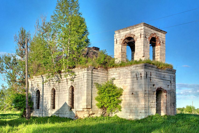 Церковь Казанской иконы Божией Матери, Бороздино (Старицкий район, Тверская область). фасады