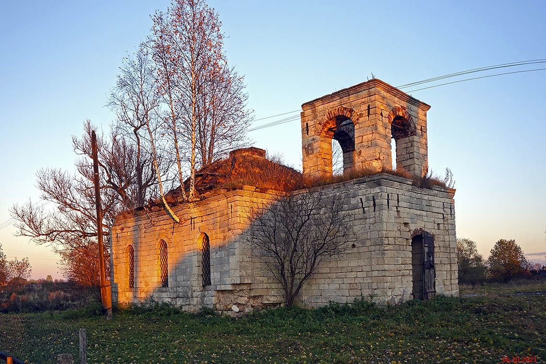 Бороздино. Церковь Казанской иконы Божией Матери. фасады