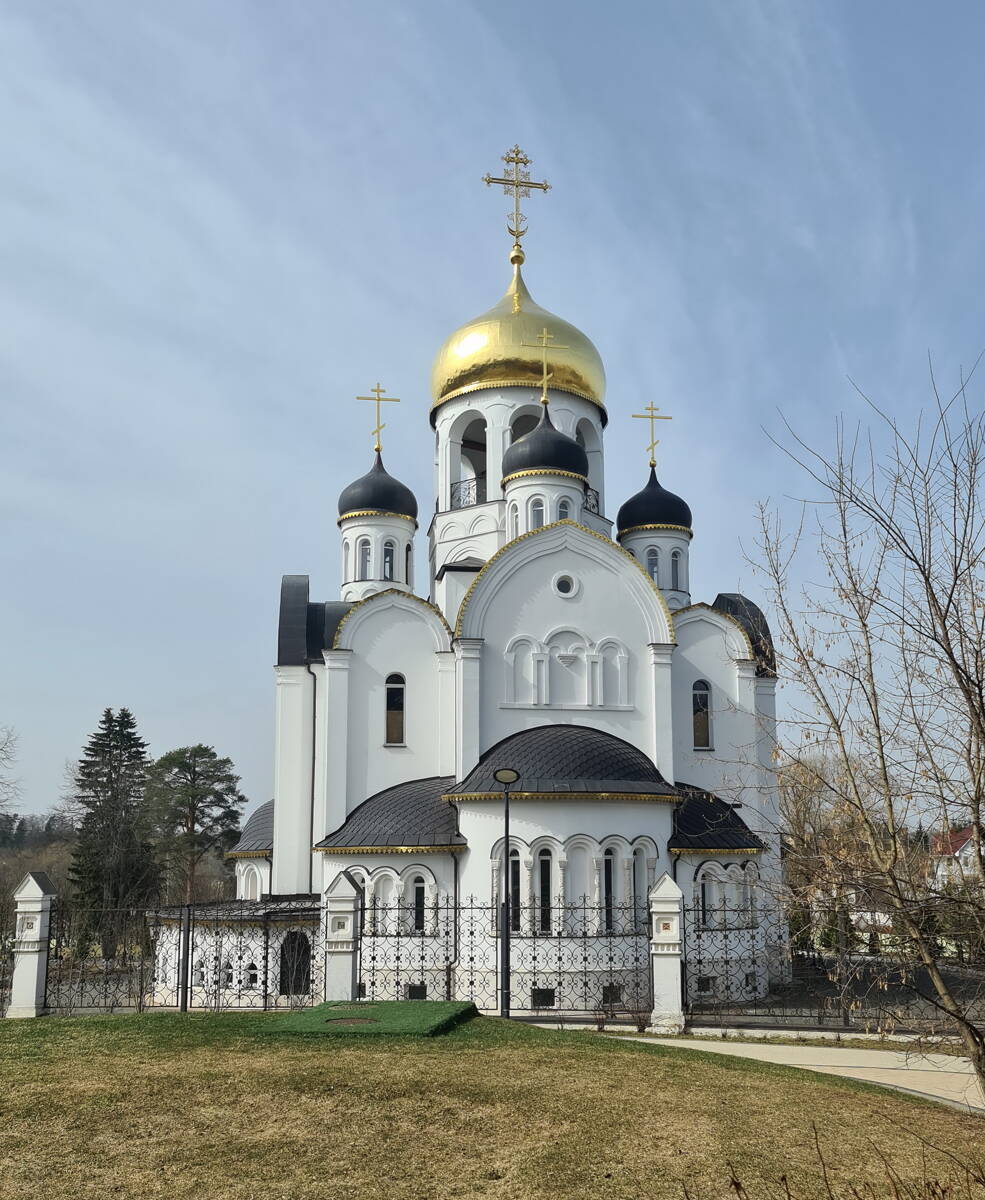 Церковь Воскресения Христова, Воскресенское (Новомосковский административный округ (НАО), г. Москва). фасады, Вид с востока