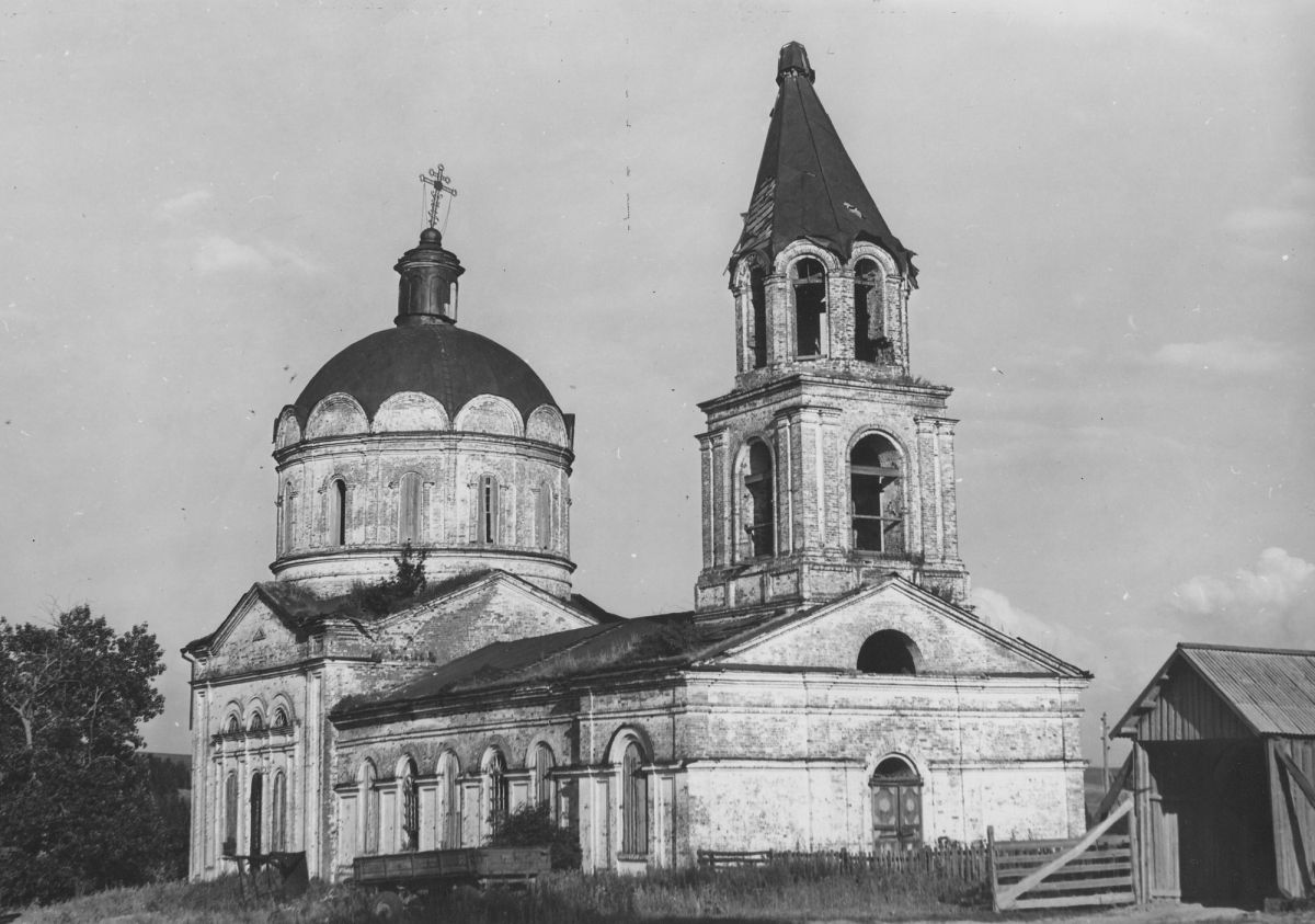 Новопоселенное. Церковь Христа Спасителя. архивная фотография, из паспорта объекта культурного наследия