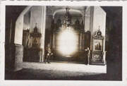 Церковь Троицы Живоначальной, Интерьер храма. Фото 1941 г. с аукциона e-bay.de<br>, Микулино, Руднянский район, Смоленская область