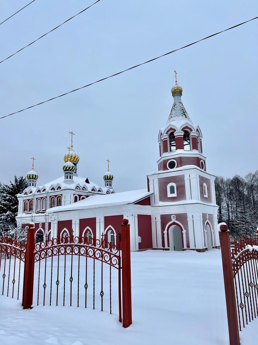 Церковь Александра Невского, Берёзовка (Вачский район, Нижегородская область). фасады