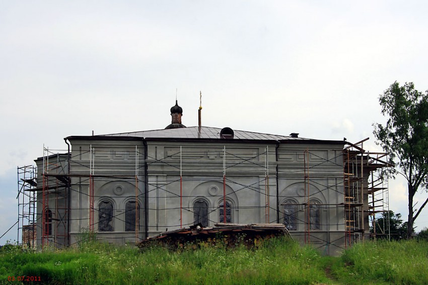 Жабны. Церковь Нила Столобенского. фасады