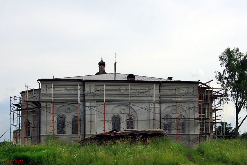 Церковь Нила Столобенского, Жабны (Фировский район, Тверская область). фасады