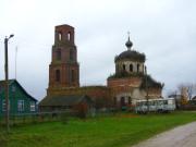 Церковь Иоанна Предтечи, Общий вид с юга<br>, Романово, Старицкий район, Тверская область