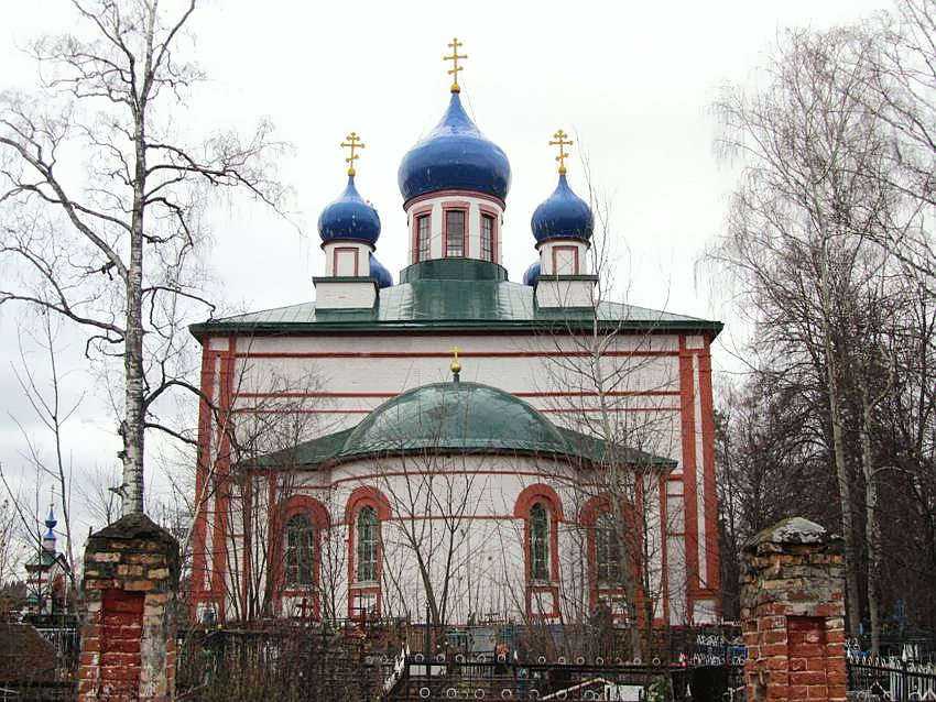 Старый Покров. Церковь Покрова Пресвятой Богородицы. фасады, восточный фасад