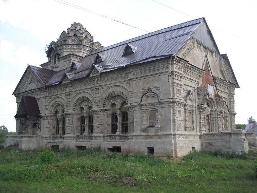 Берёзовка. Церковь Димитрия Солунского. фасады