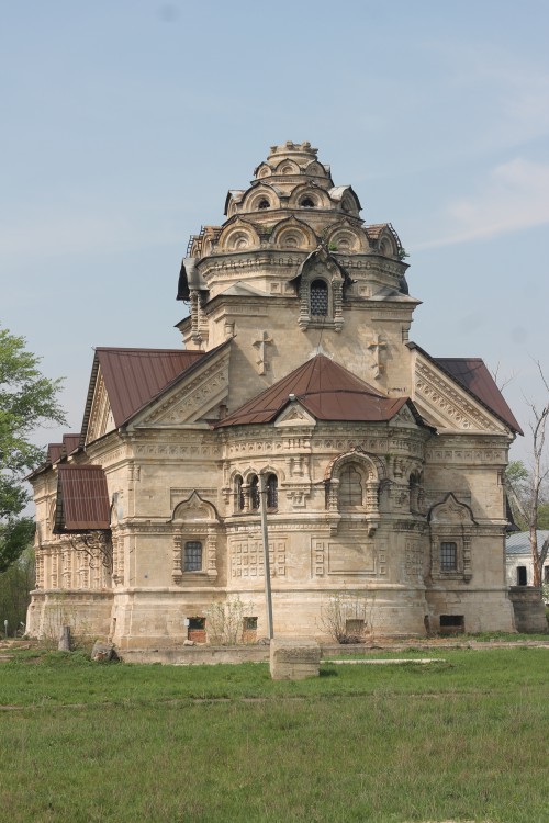 Берёзовка. Церковь Димитрия Солунского. фасады