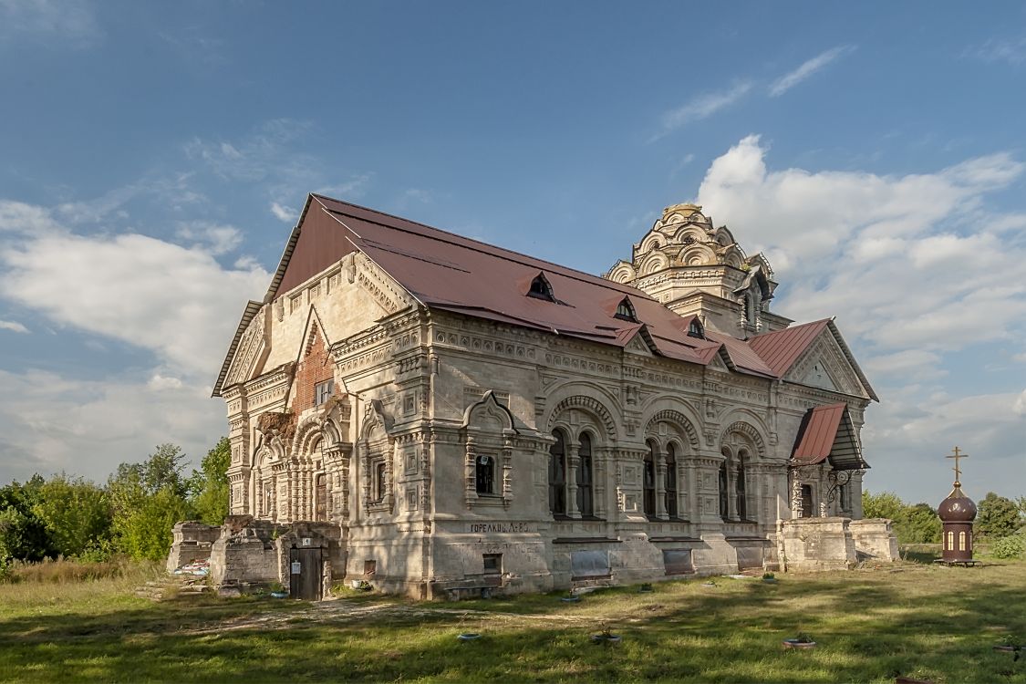 Берёзовка. Церковь Димитрия Солунского. фасады