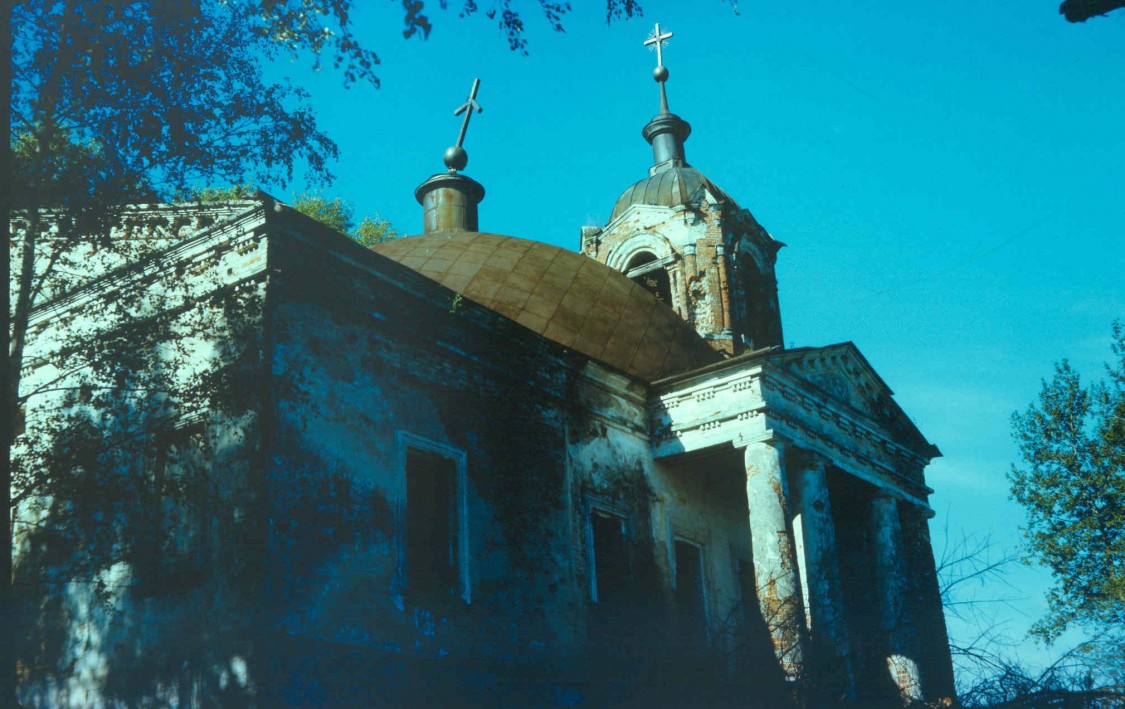 Будимирово. Церковь Благовещения Пресвятой Богородицы. фасады, 1993