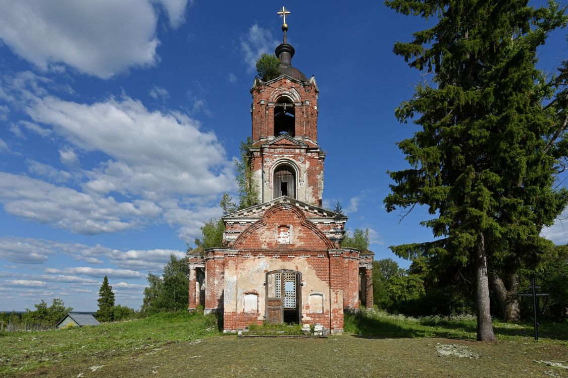 Церковь Благовещения Пресвятой Богородицы, Будимирово (Калязинский район, Тверская область). фасады, Южный фасад