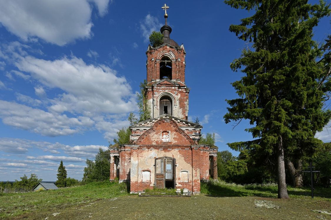 Будимирово. Церковь Благовещения Пресвятой Богородицы. фасады, Южный фасад