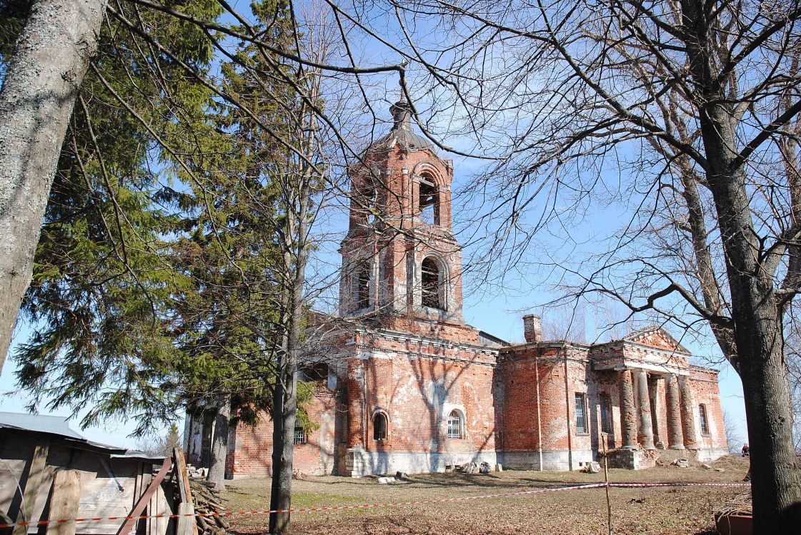 Будимирово. Церковь Благовещения Пресвятой Богородицы. фасады