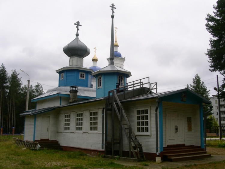 Церковь Илии Пророка, Жешарт (Усть-Вымский район, Республика Коми). фасады, вид с северо-запада