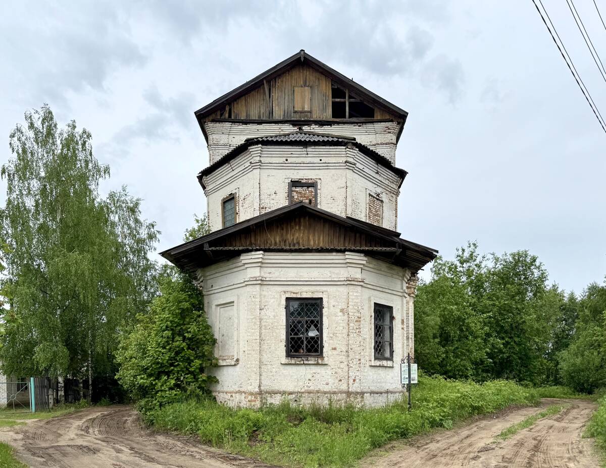 Церковь Покрова Пресвятой Богородицы, Яренск (Ленский район, Архангельская область). фасады, Вид с востока