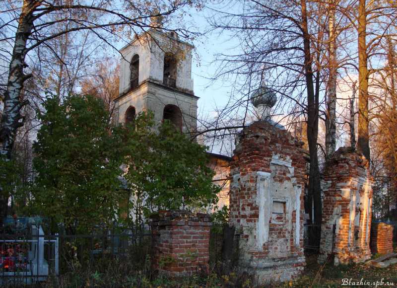 Церковь Троицы Живоначальной, Раздумово (Рыбинский район, Ярославская область). фасады