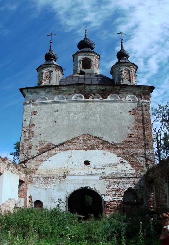 Церковь Казанской иконы Божией Матери, Ивановское (Рыбинский район, Ярославская область). фасады