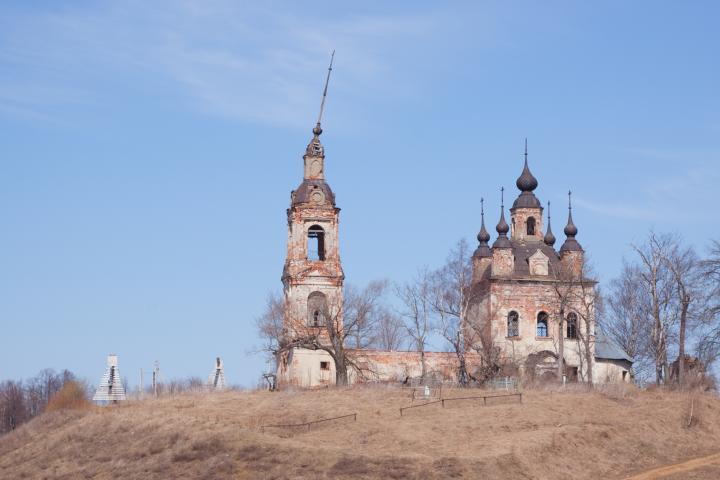 Ивановское. Церковь Казанской иконы Божией Матери. фасады