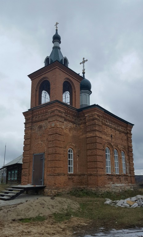 Церковь Илии Пророка, Федосова (Алапаевский район (Алапаевское МО и Махнёвское МО), Свердловская область). фасады