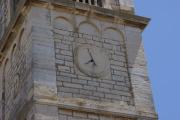 Церковь Спиридона Тримифунтского, Фрагмент колокольни. Башенные часы. Не работают<br>, Перой, Хорватия, Прочие страны