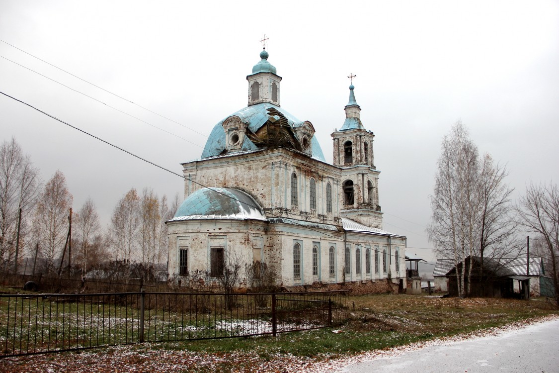 Церковь Сретения Господня, Сретенское (Пижанский район, Кировская область). фасады