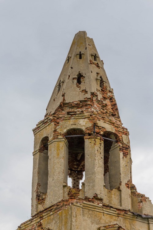 Церковь Николая Чудотворца, Жуково (Данковский район, Липецкая область). архитектурные детали, Колокольня
