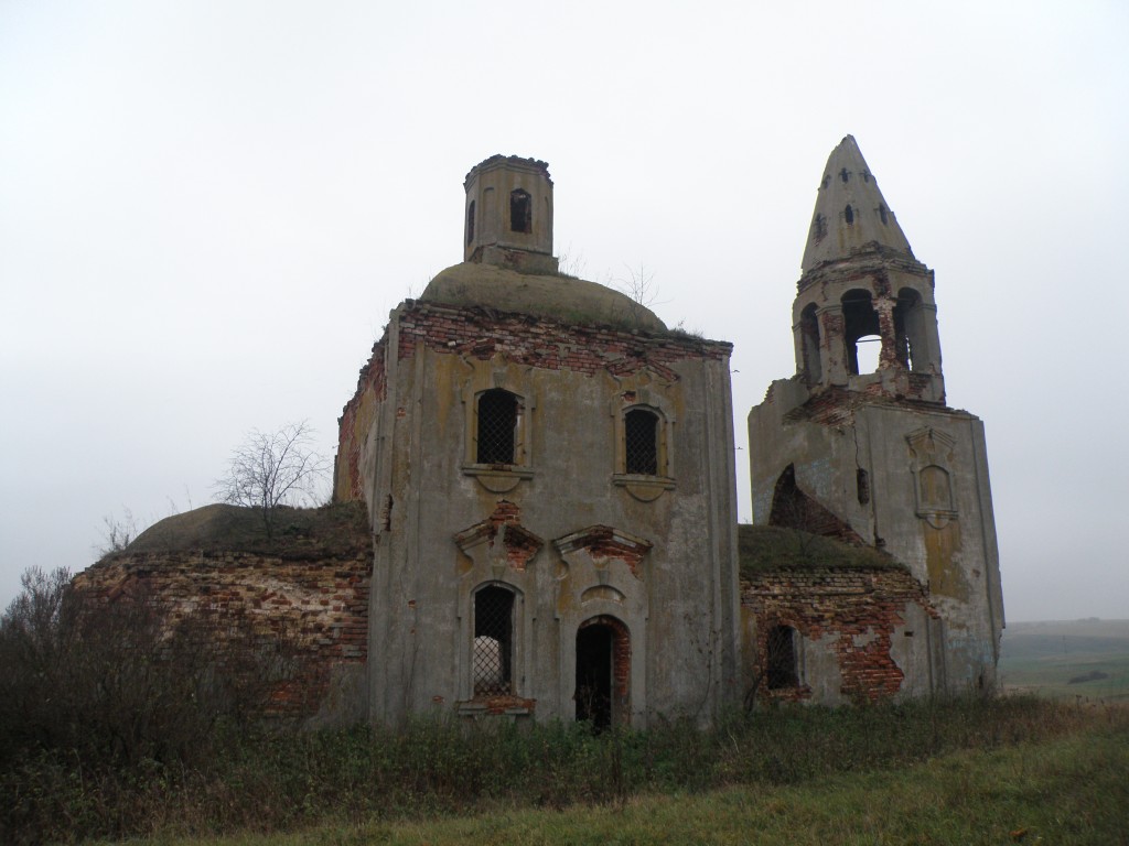 Церковь Николая Чудотворца, Жуково (Данковский район, Липецкая область). фасады