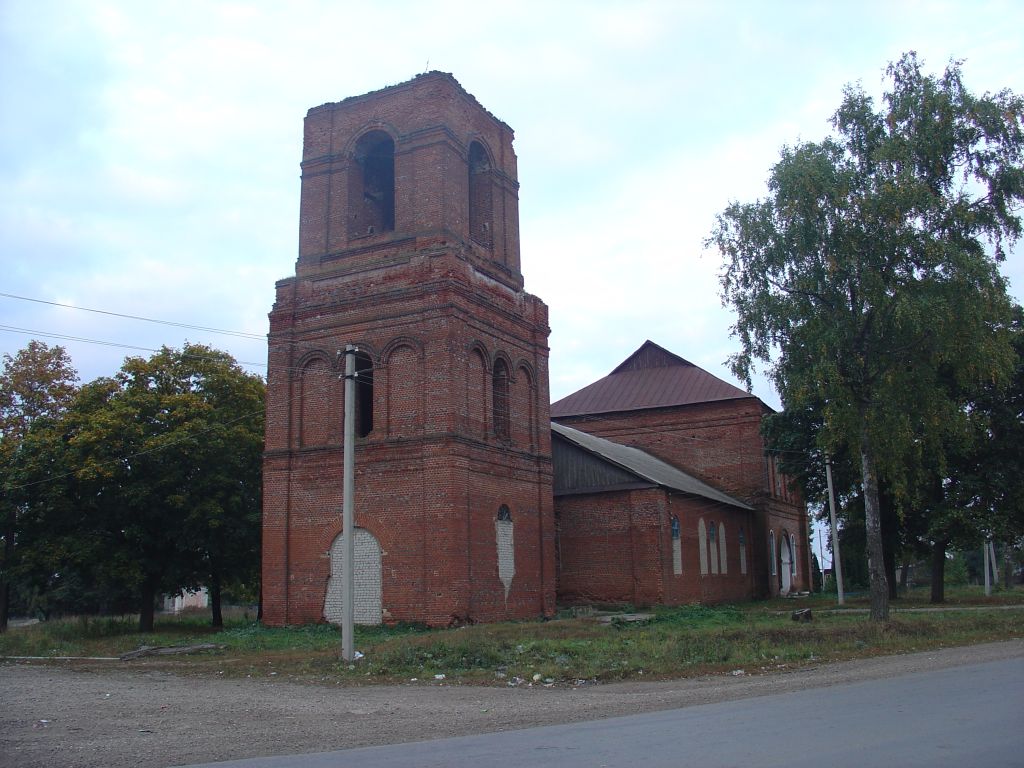 Церковь Сретения Господня, Тёплое (Данковский район, Липецкая область). фасады