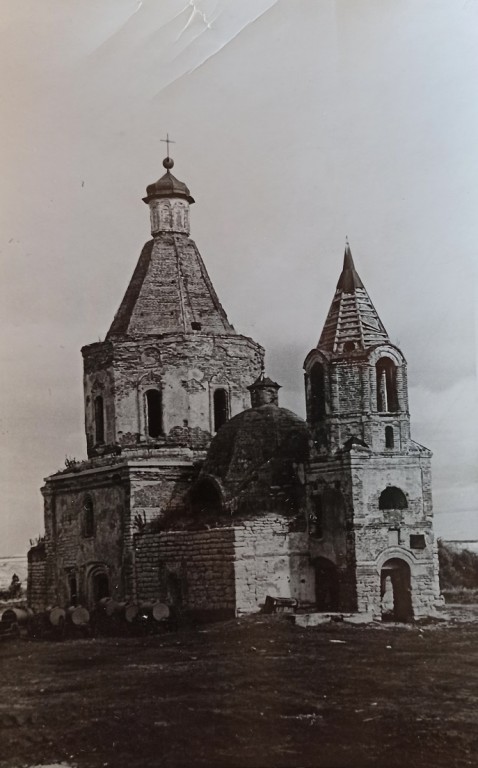Церковь Казанской иконы Божией Матери, Талица (Елецкий район и г. Елец, Липецкая область). архивная фотография, Частная коллекция. Фото 1960-х годов