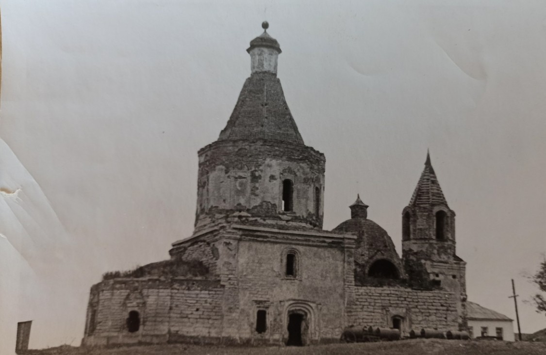 Церковь Казанской иконы Божией Матери, Талица (Елецкий район и г. Елец, Липецкая область). архивная фотография, Частная коллекция. Фото 1960-х годов