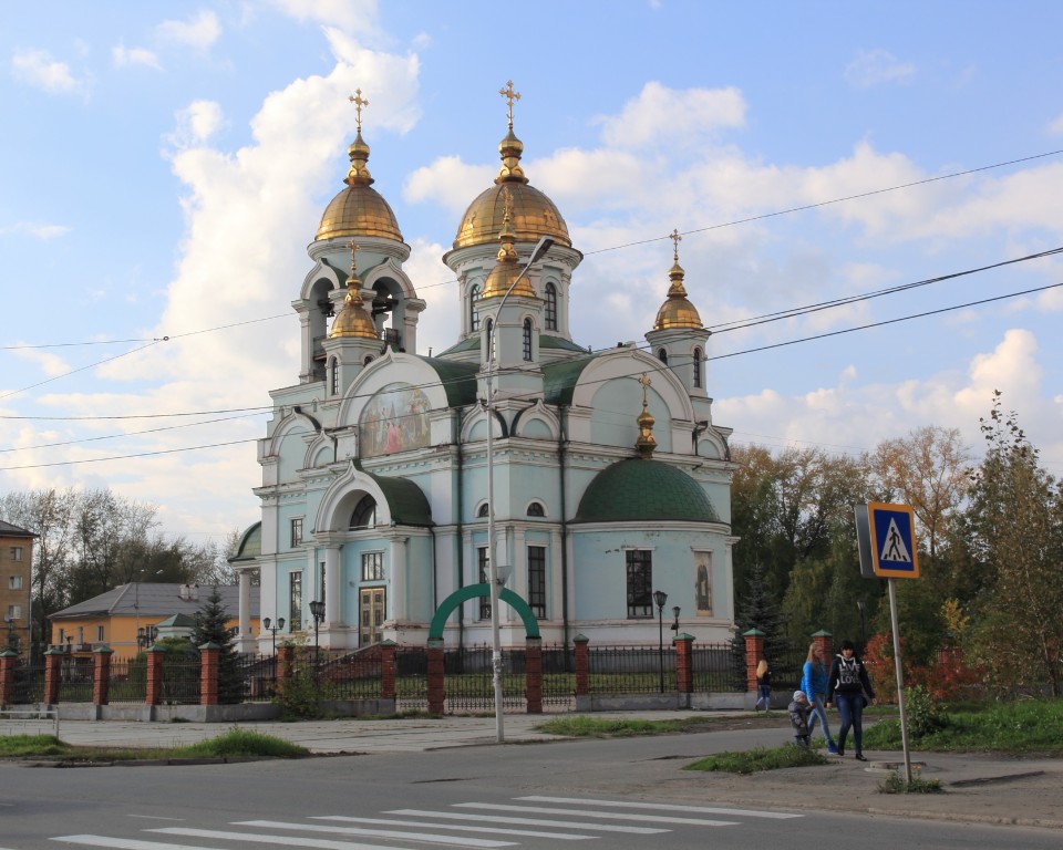 Нижний Тагил. Церковь Сергия Радонежского. фасады