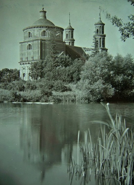 Баловнево. Церковь Владимирской иконы Божией Матери. архивная фотография, Частная коллекция. Фото 1940-х годов