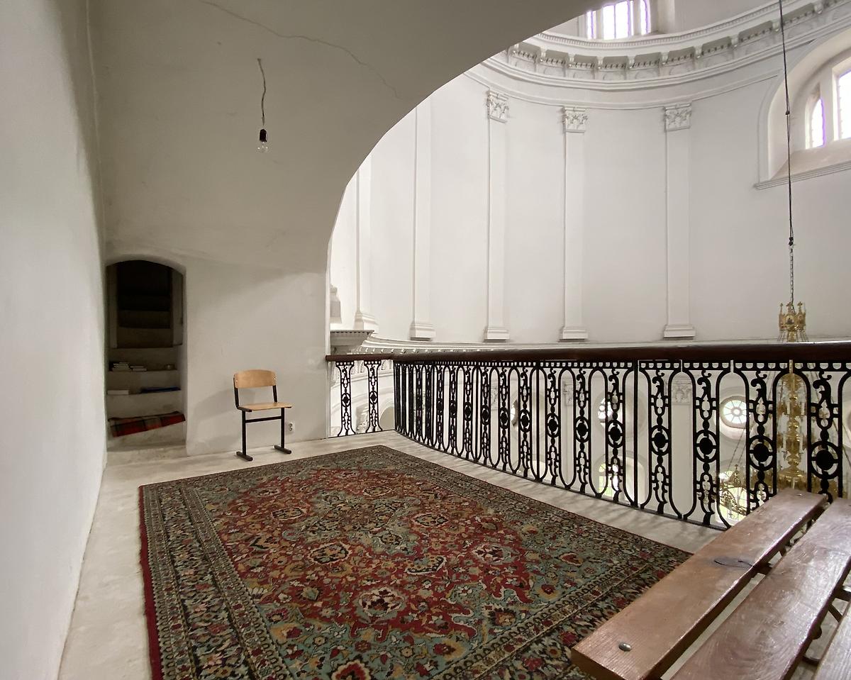 Хоры, интерьер и убранство. Церковь Владимирской иконы Божией Матери, Баловнево (Данковский район, Липецкая область)