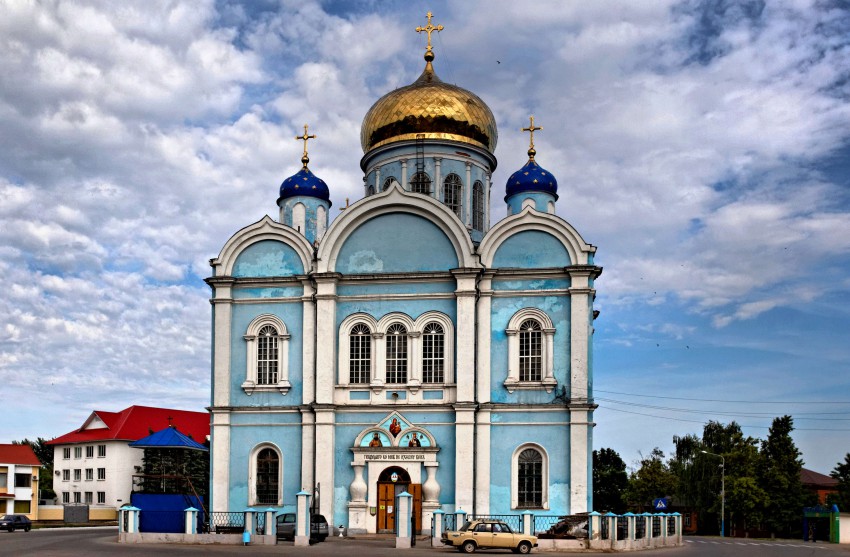 Данков. Собор Тихвинской иконы Божией Матери. фасады