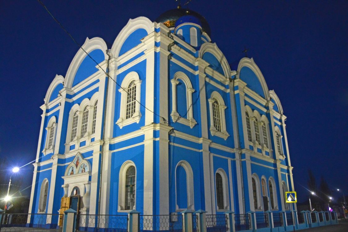 Собор Тихвинской иконы Божией Матери, Данков (Данковский район, Липецкая область). фасады