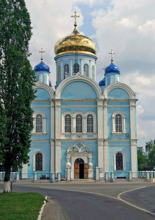 Собор Тихвинской иконы Божией Матери, Данков (Данковский район, Липецкая область). фасады