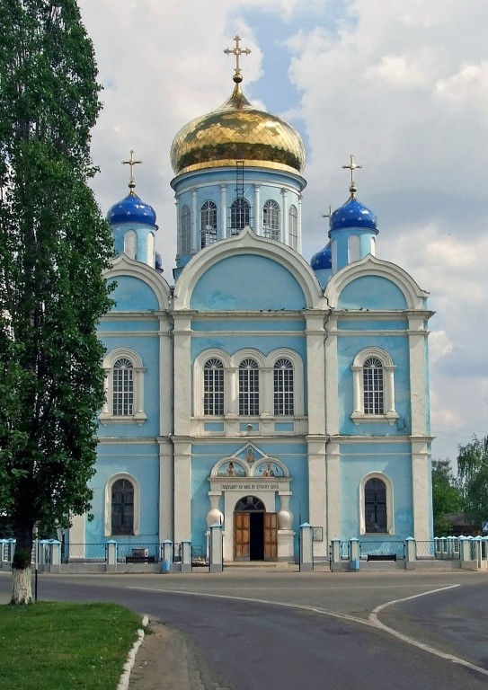 Данков. Собор Тихвинской иконы Божией Матери. фасады