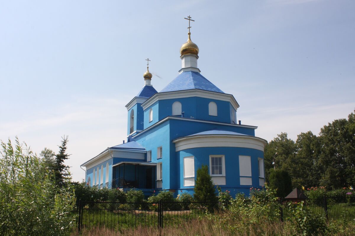 Церковь Успения Пресвятой Богородицы, Хвастовичи (Хвастовичский район, Калужская область). фасады