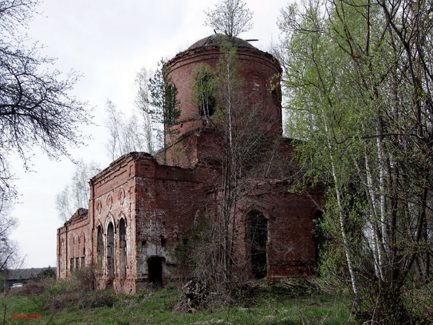 Церковь Михаила Архангела, Берестна (Хвастовичский район, Калужская область). фасады