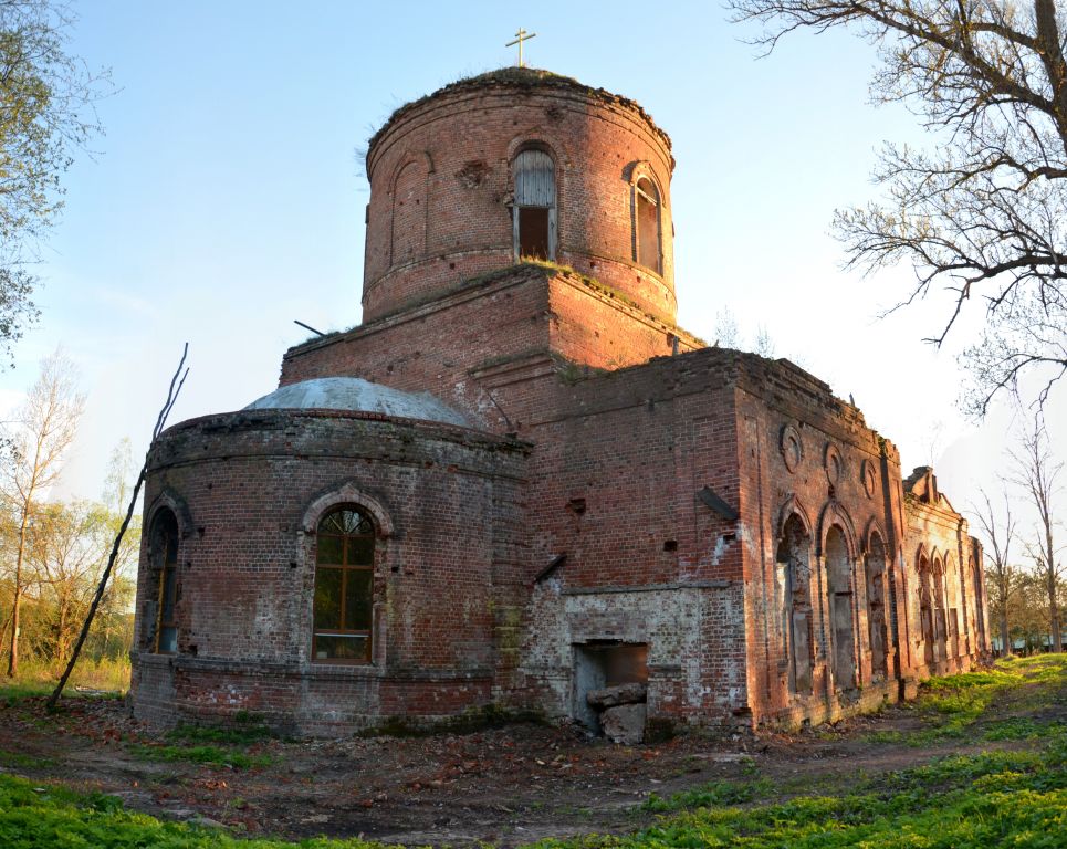 Церковь Михаила Архангела, Берестна (Хвастовичский район, Калужская область). фасады