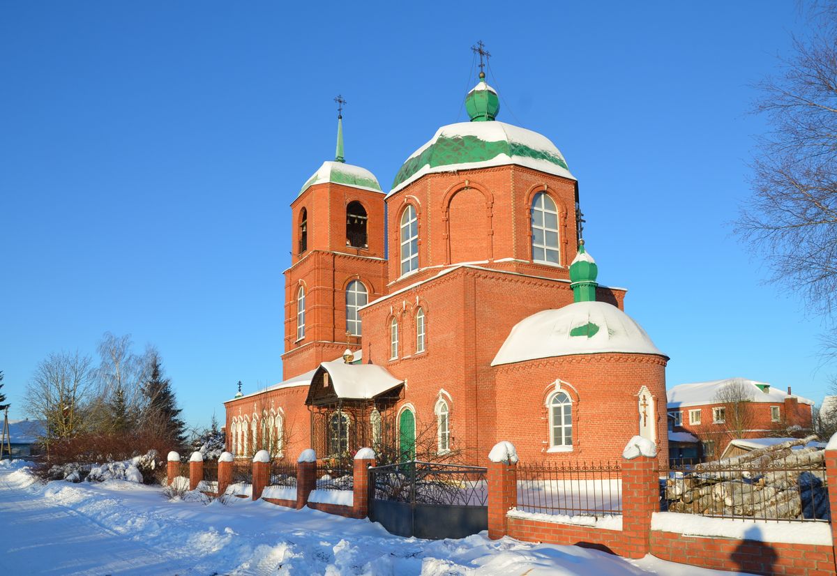 фасады. Церковь Николая Чудотворца, Бояновичи (Хвастовичский район, Калужская область)