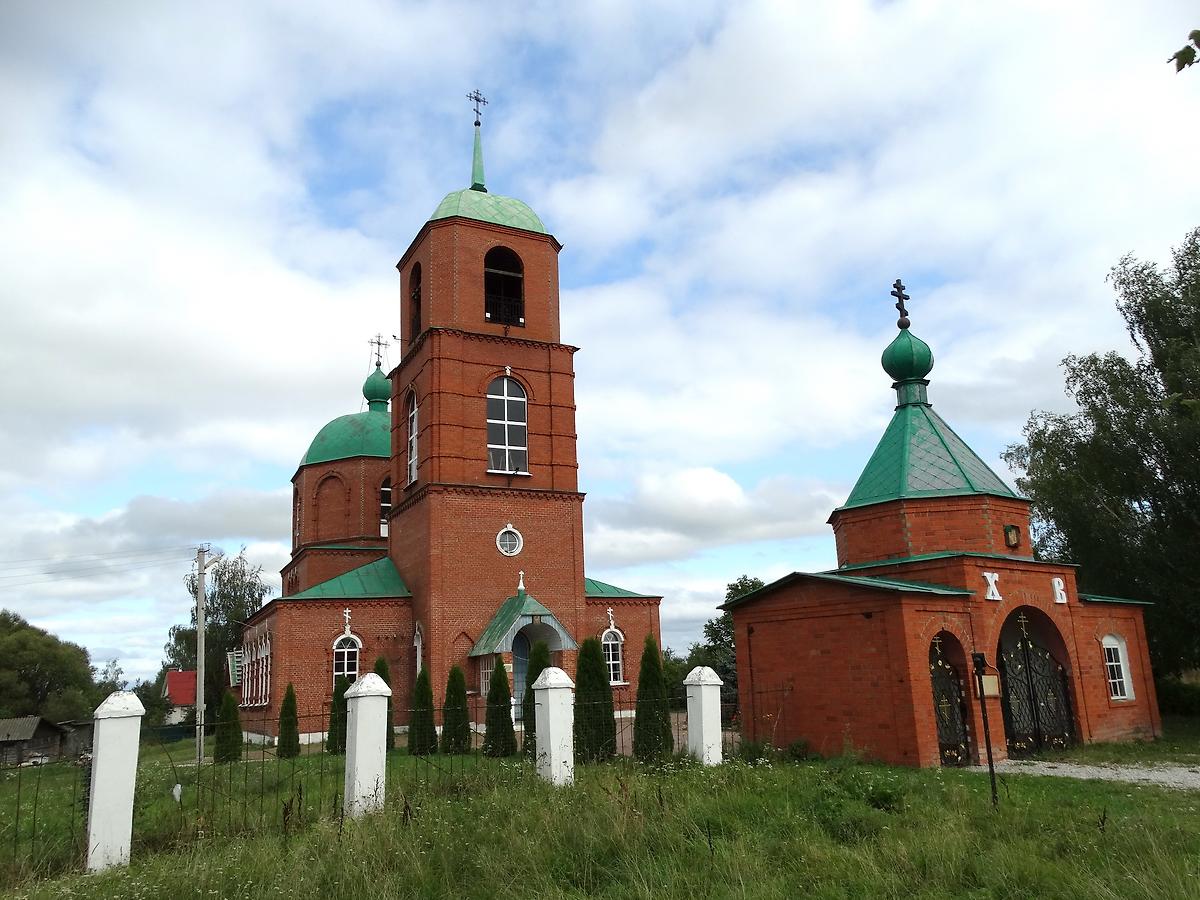 фасады. Церковь Николая Чудотворца, Бояновичи (Хвастовичский район, Калужская область)