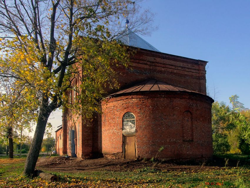 Церковь Сретения Господня, Тёплое (Данковский район, Липецкая область). фасады