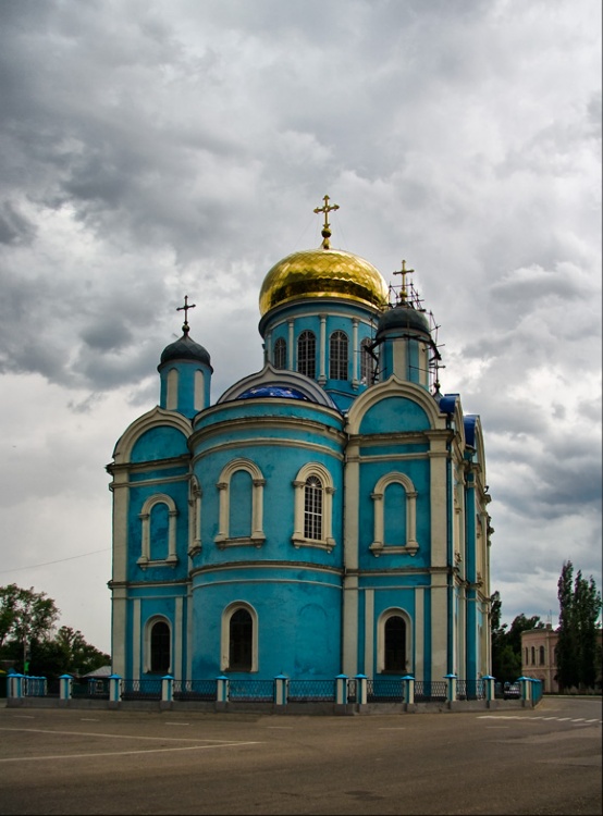 Собор Тихвинской иконы Божией Матери, Данков (Данковский район, Липецкая область). фасады
